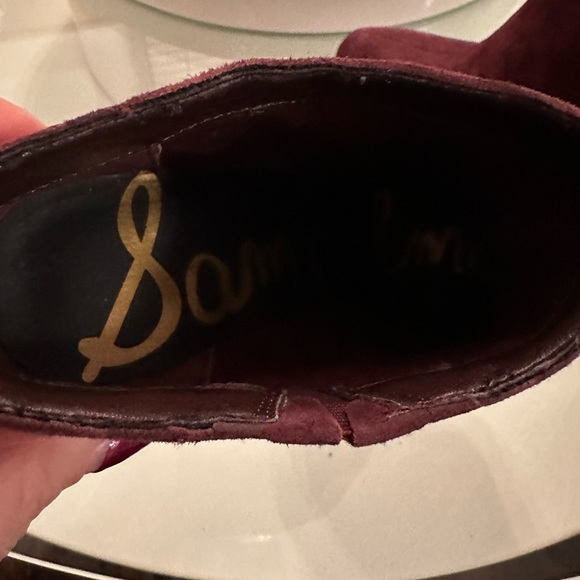 Brand new Sam Edelman burgundy ankle boots - Picture 5 of 5